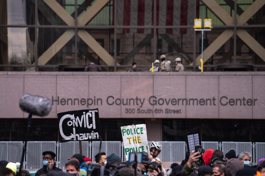 Minneapolis ‘silenced briefly’ before verdict