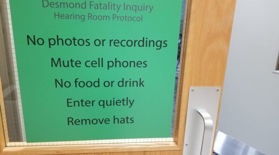 Desmond Fatality Inquiry to resume