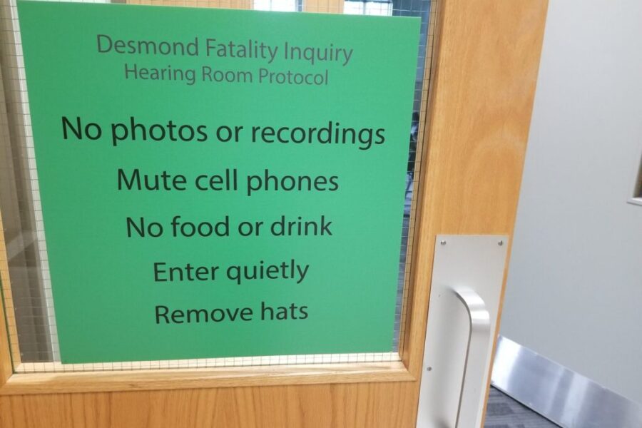 Desmond Fatality Inquiry to resume