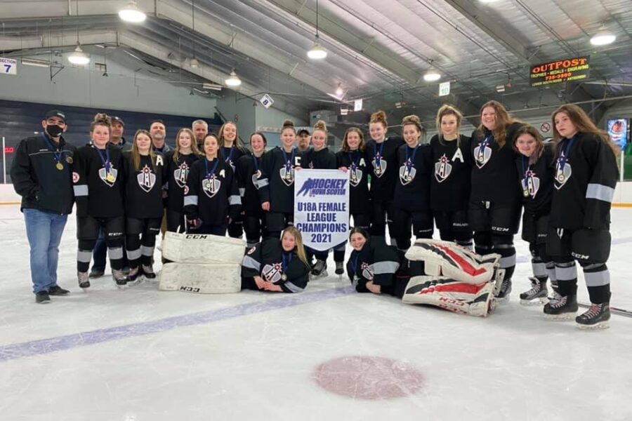 U18A female provincial championship game results