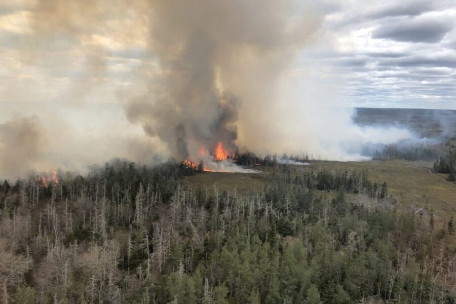 Update on double forest fire in Barrington