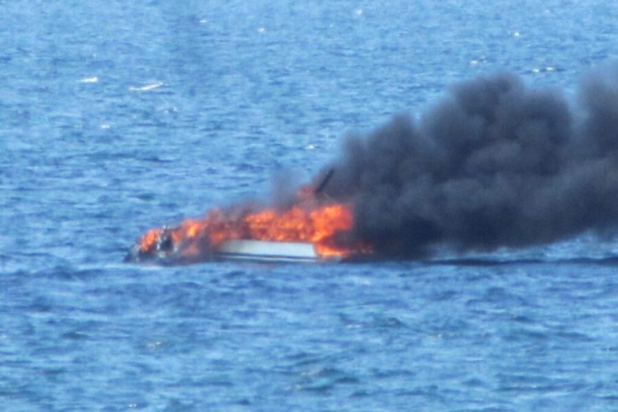 Seven escape boat fire on Bras d’Or Lake