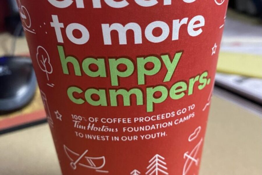 It’s Camp Day At Tim Hortons!