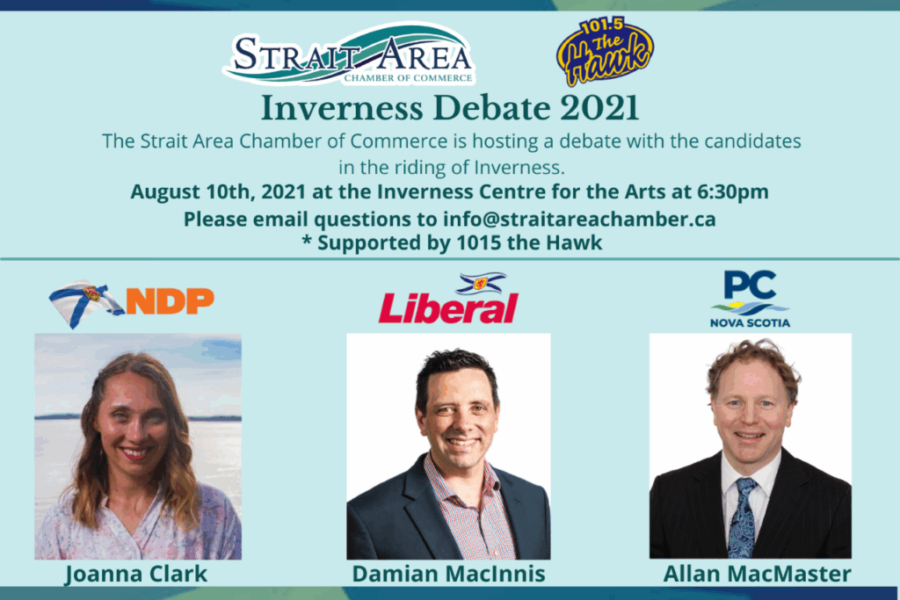 Inverness and Richmond debates happening Tuesday