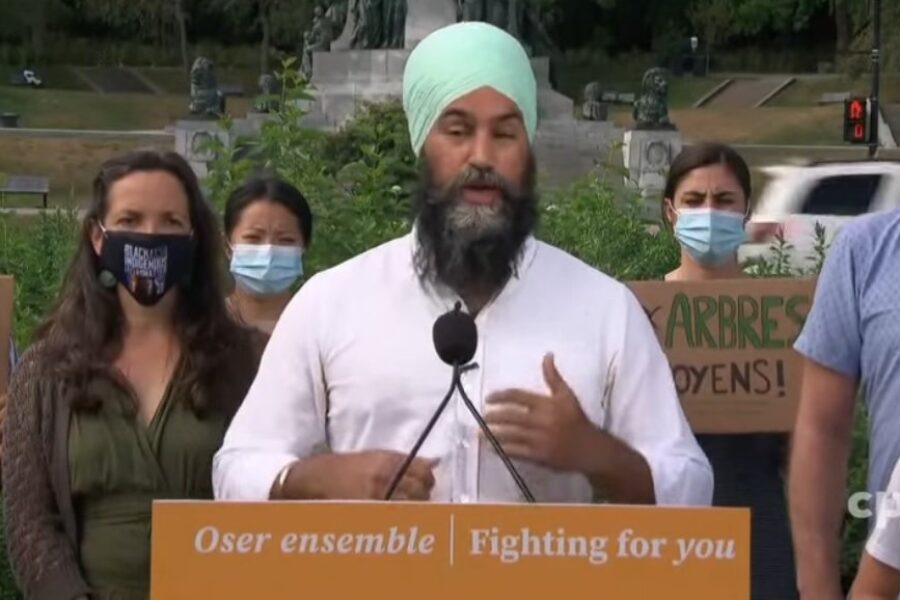 NDP Leader Takes Aim At Trudeau’s Climate Change Promises