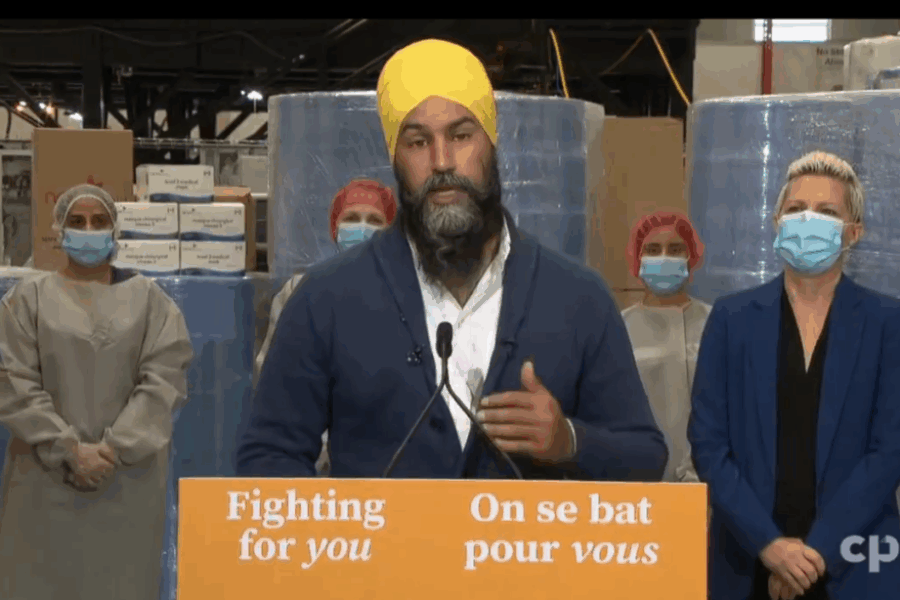 Singh Supports Homegrown Solutions For PPE