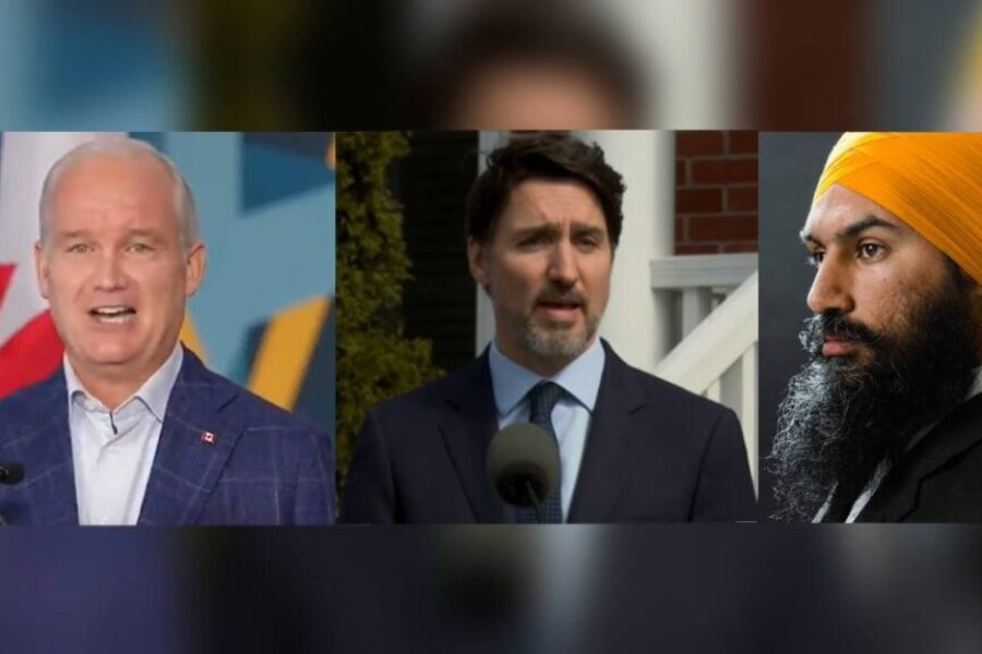 Federal party leaders weigh in on expected election call