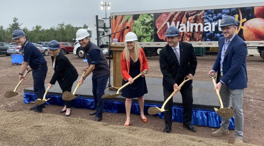 Ground Broken For Walmart Distribution Centre