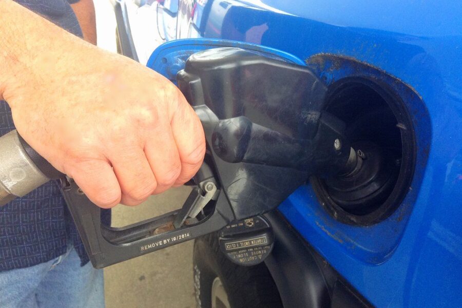 Gas prices jump nearly three cents