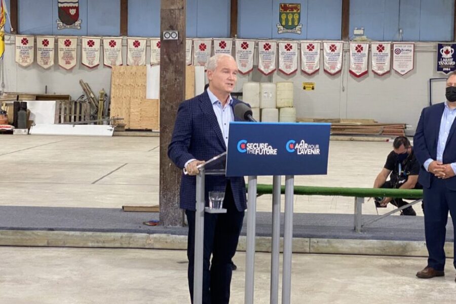 UPDATED: Erin O’Toole Stops In Saint John