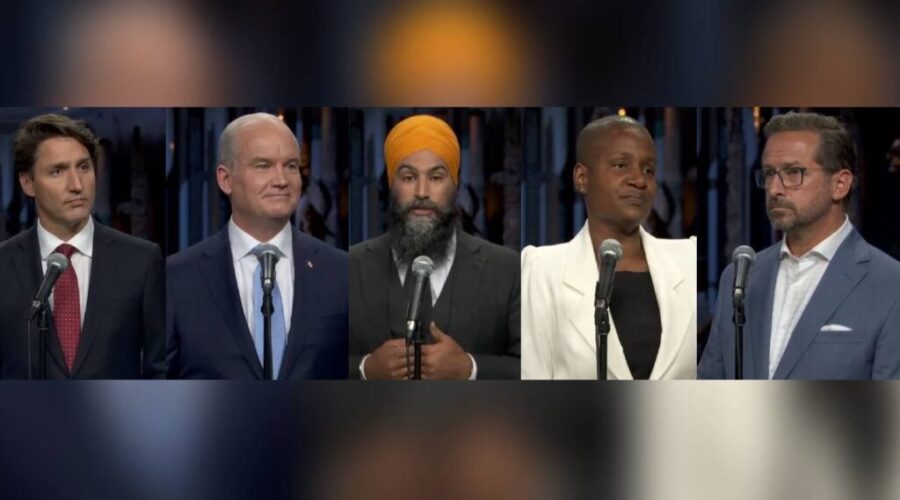 Climate change key takeaway from federal leaders’ debate