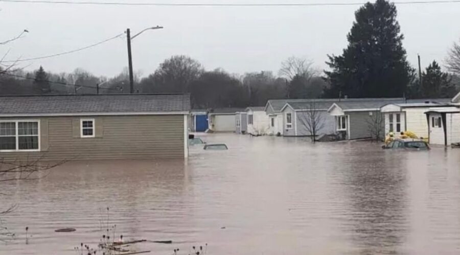 Trailer court in Antigonish evacuated due to flooding