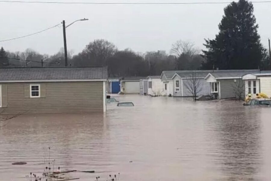 Trailer court in Antigonish evacuated due to flooding