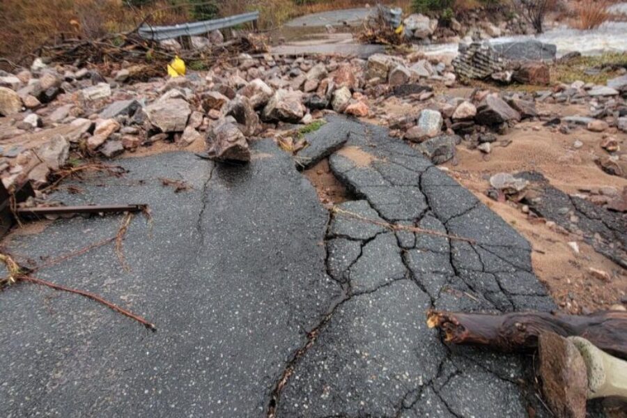 Over 250 mm of rain falls in parts of Victoria County