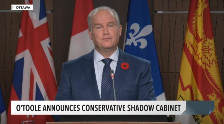 Conservatives Unveil Shadow Cabinet