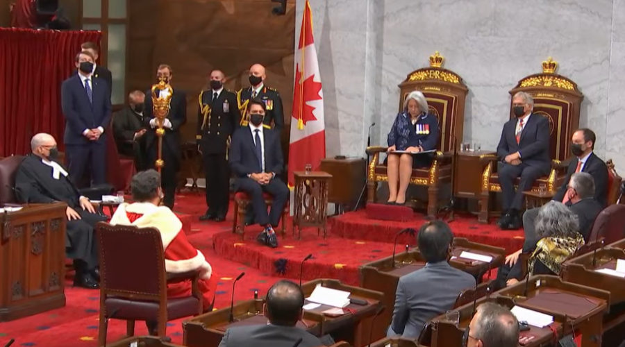 Pandemic Dominates Throne Speech