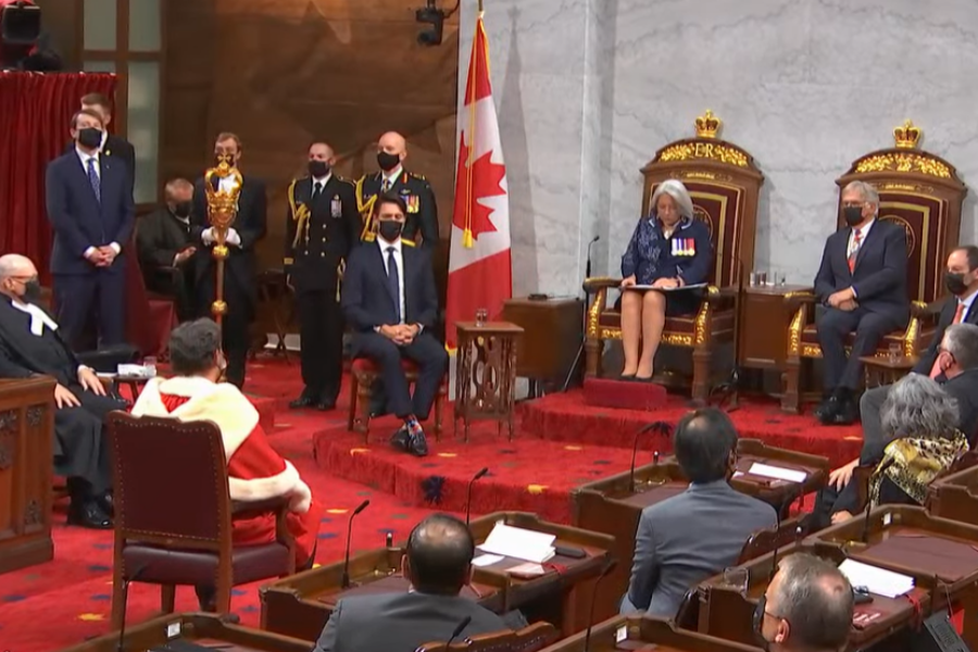 Pandemic Dominates Throne Speech