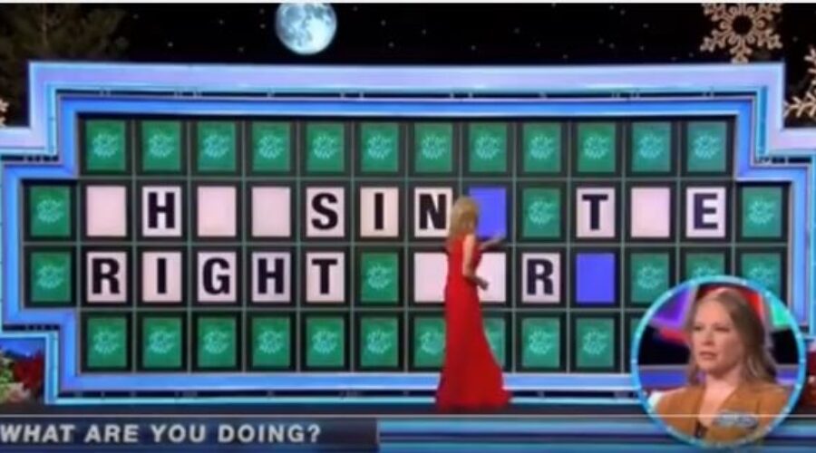 Wheel of Fortune VS the internet….the internet won.