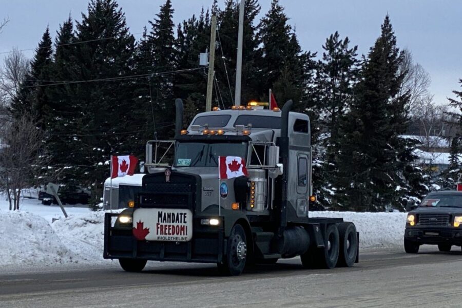 Atlantic Canadian Truckers Join ‘Freedom Convoy’