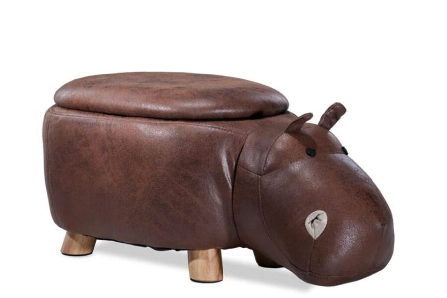 This guy really DID get a Hippopotamus for Christmas