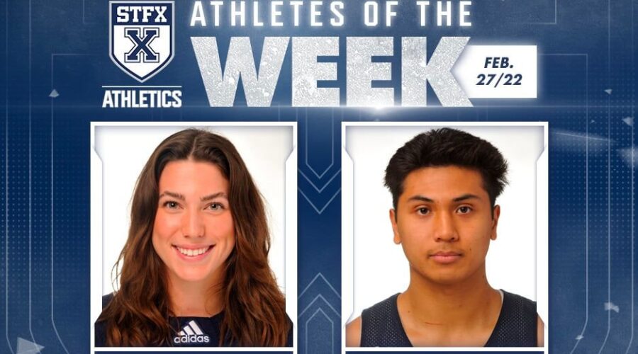 St. FX Athletes of the Week