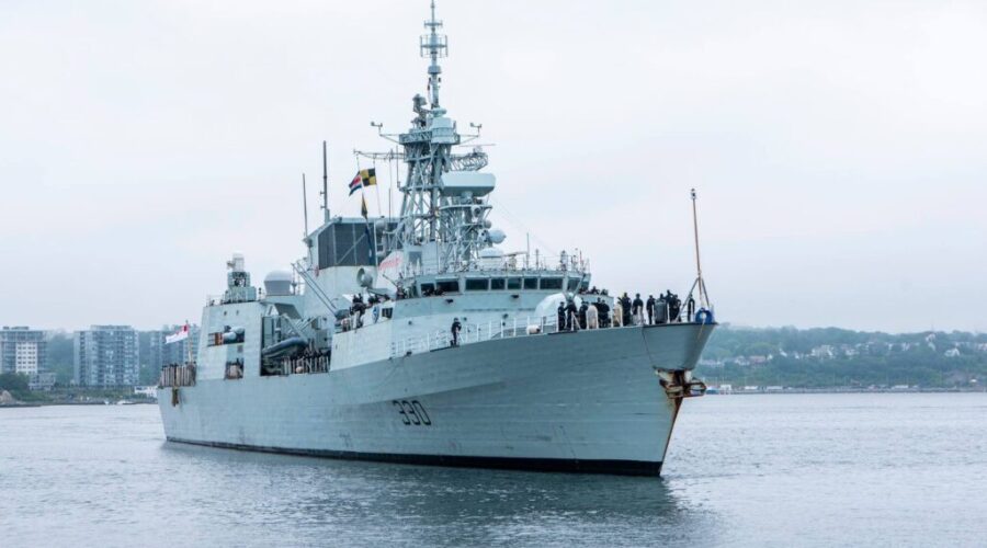 HMCS Halifax sets sail Saturday to help NATO in Ukraine efforts