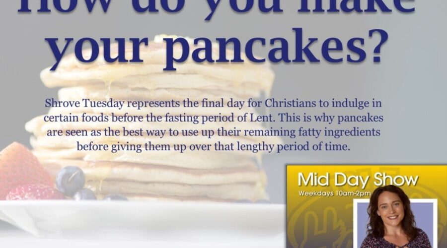 Today is Pancake Tuesday!