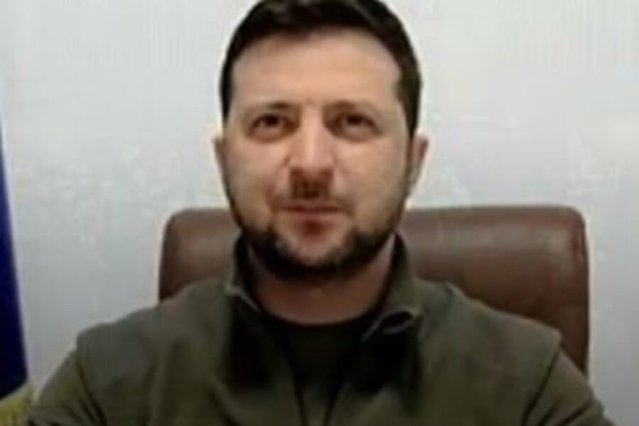 Ukraine President Speaks Virtually In House Of Commons