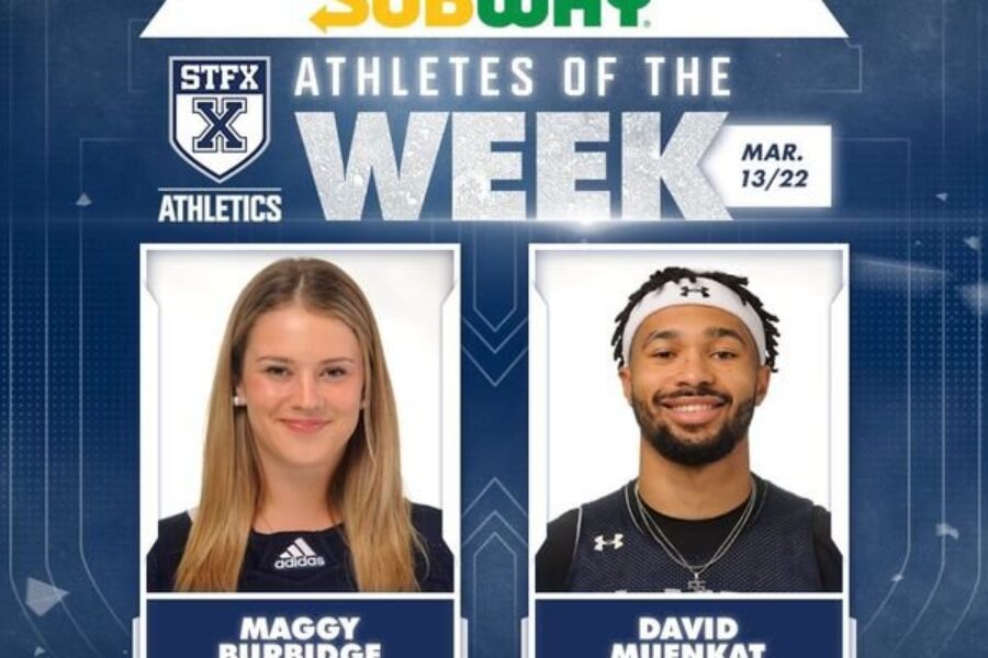 STFX Athletes of the Week