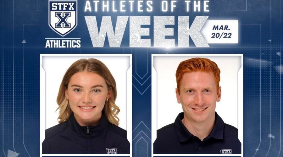 STFX Athletes of the Week