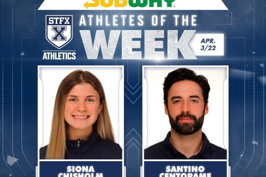 STFX Athletes of the Week