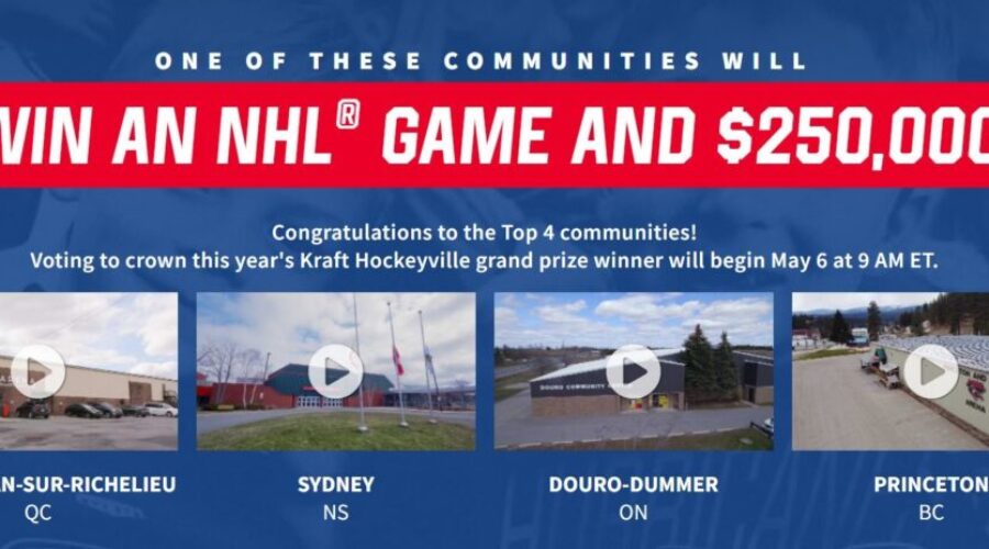 Sydney is in the running for Kraft Hockeyville!