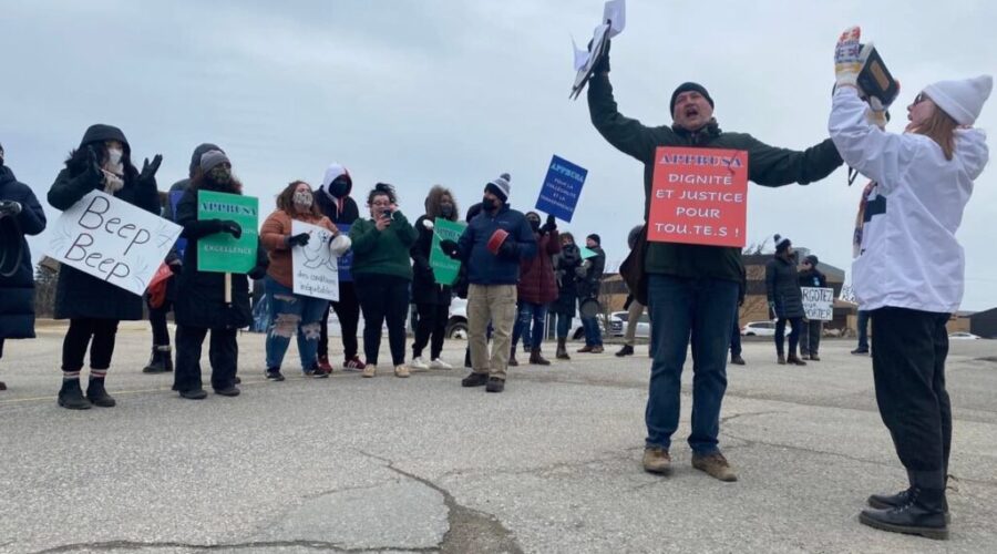 Striking Universite Sainte-Anne Professors, Librarians To March In Halifax