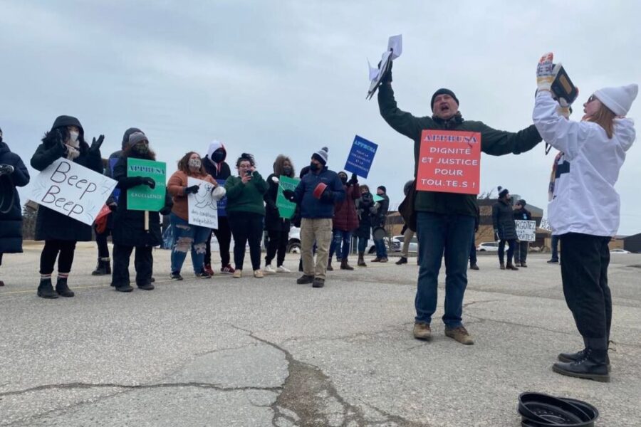 Striking Universite Sainte-Anne Professors, Librarians To March In Halifax