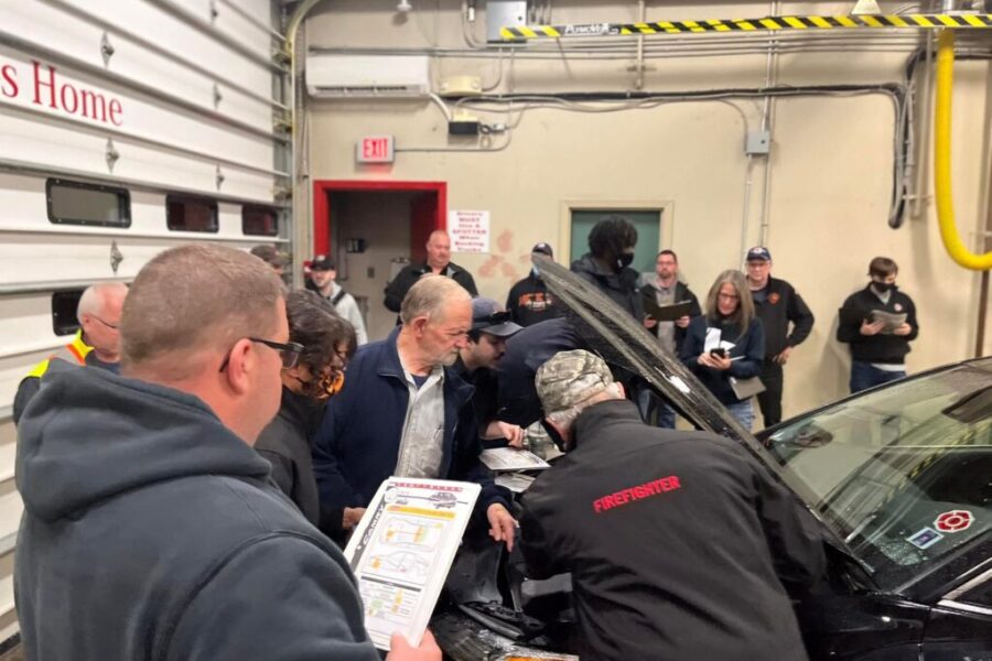 Firefighters preparing for increase in EVs