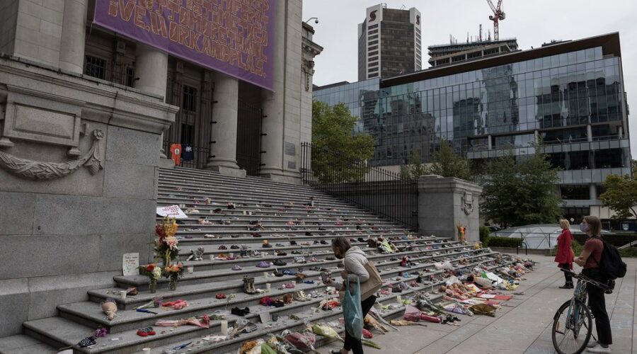 1yr Since 215 Unmarked Graves Discovered At Former Kamloops Residential School