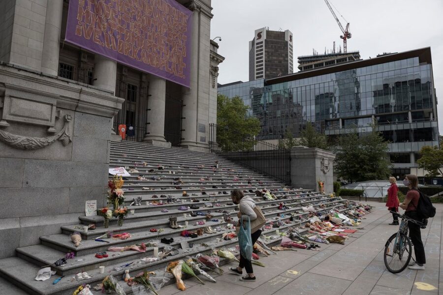 1yr Since 215 Unmarked Graves Discovered At Former Kamloops Residential School
