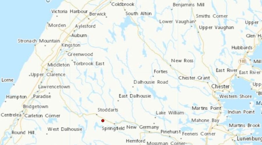 New Germany hit by 1.8 magnitude earthquake