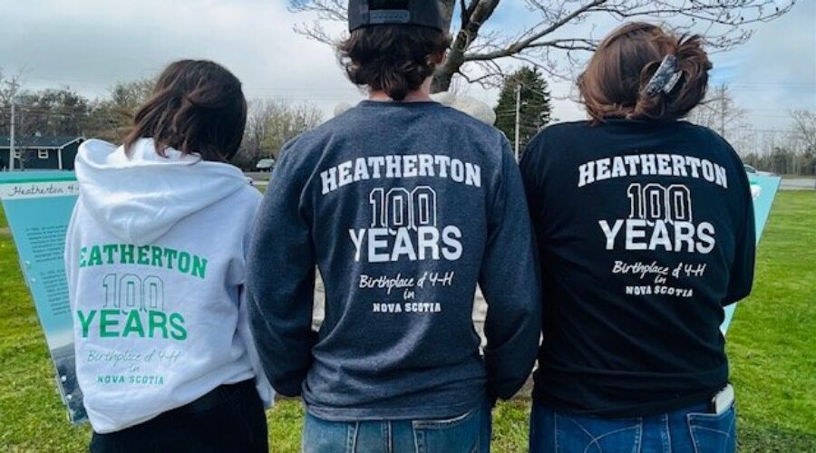 The 100th year anniversary of 4-H in Nova Scotia was celebrated in Heatherton on Saturday