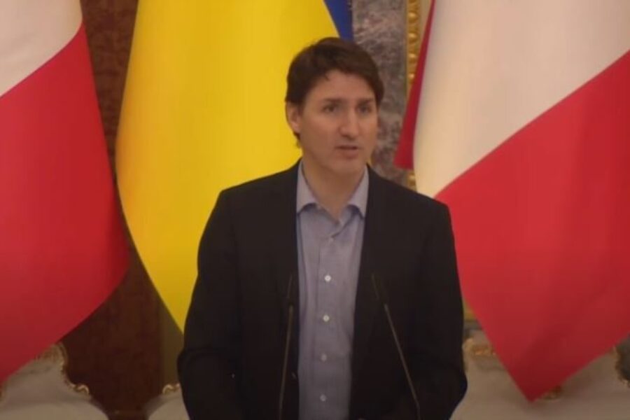 Trudeau Visits Ukraine