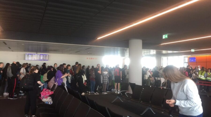 300 Ukrainians arrive in Halifax on chartered flight