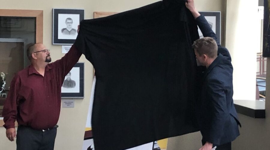 Aaron Johnson Honoured for Dedication to the Hockey Community