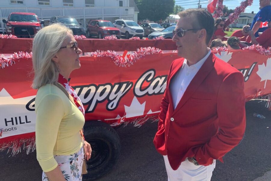 Tory Interim Leader says party seeing historic support as leadership race continues