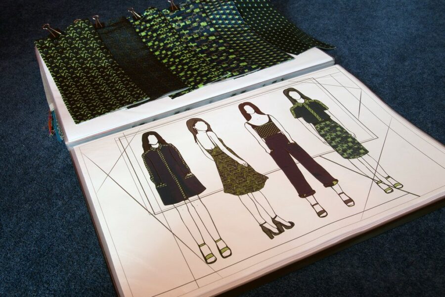 Antigonish Fashion Designers Outfits Featured in K-Pop Bands Photo Shoot