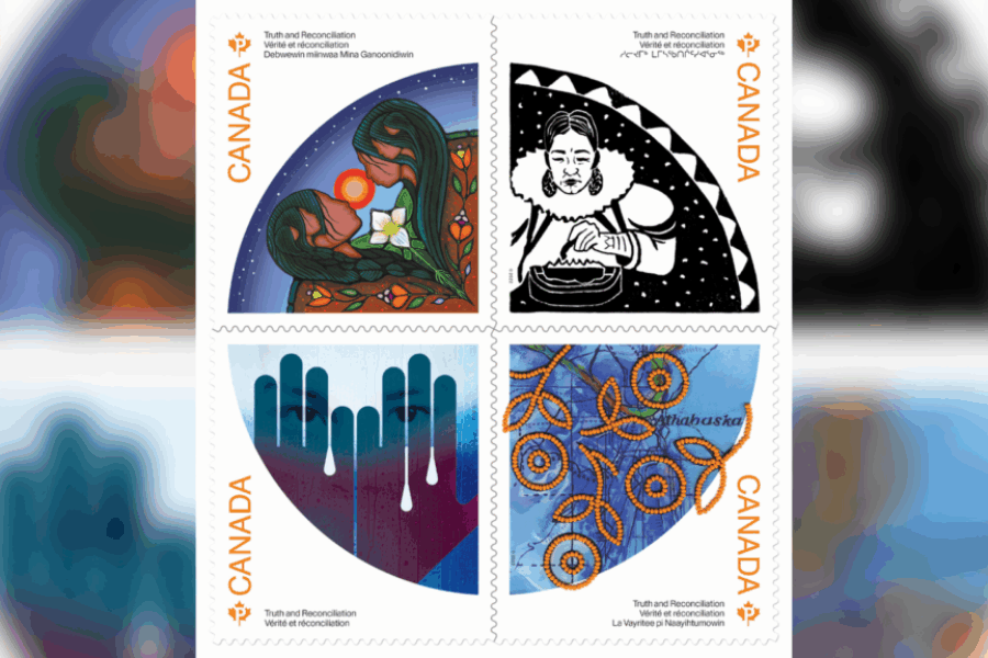 Canada Post unveils new stamps for National Day for Truth and Reconciliation