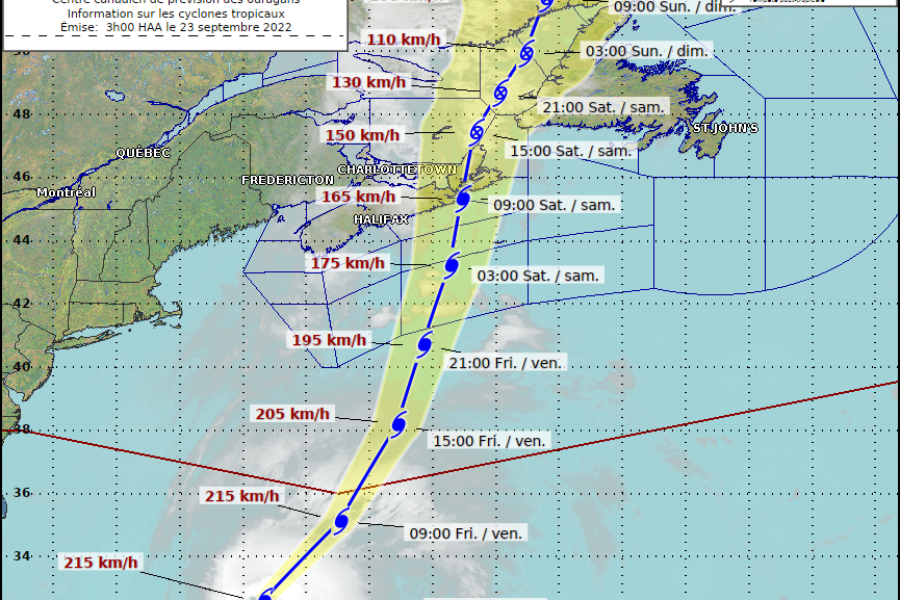Fiona Arrives Tonight, Warnings In Effect
