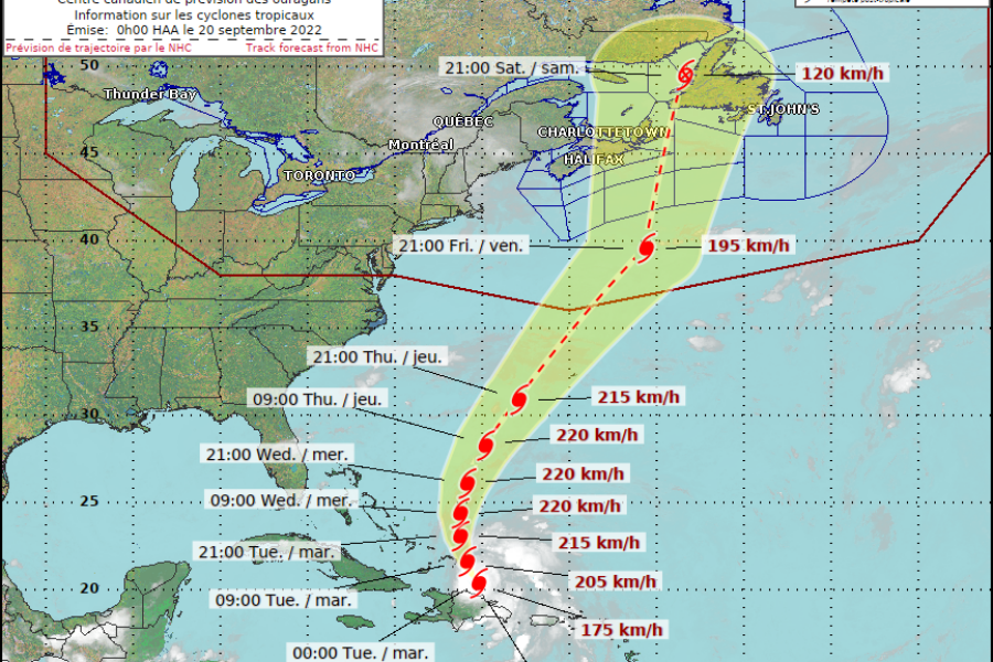 Fiona Could Impact Parts Of N.S. Early Saturday