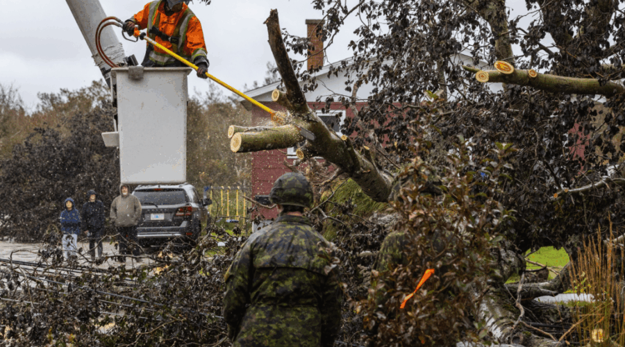 Fiona: Crews, Military Helping Power Restoration Efforts