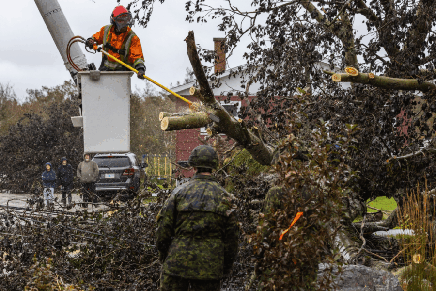 NS Power says some homes may not get power till next week