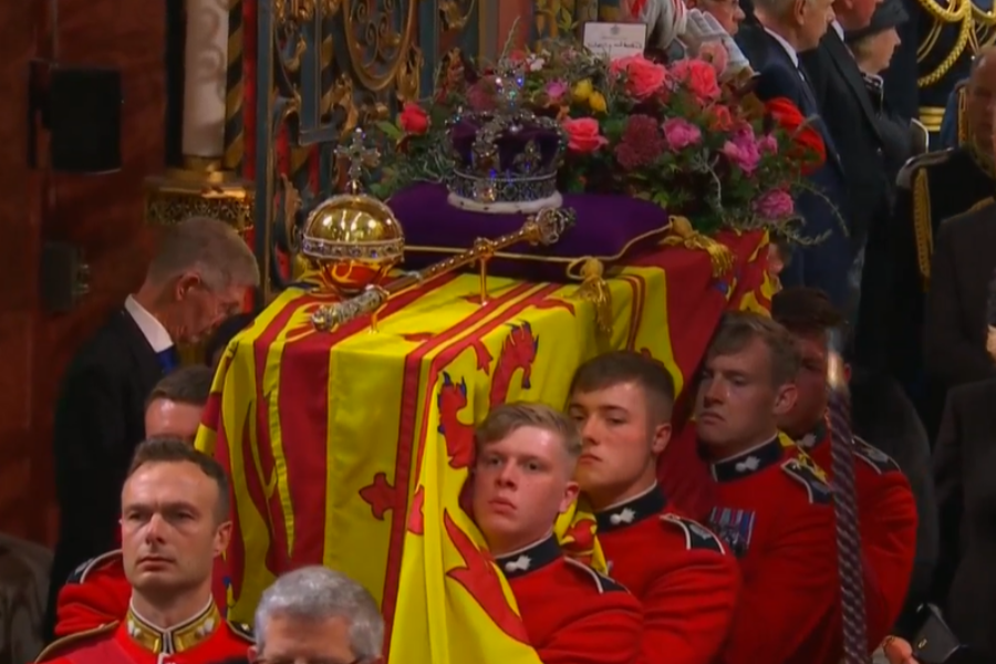 Queen Elizabeth to be buried Monday evening